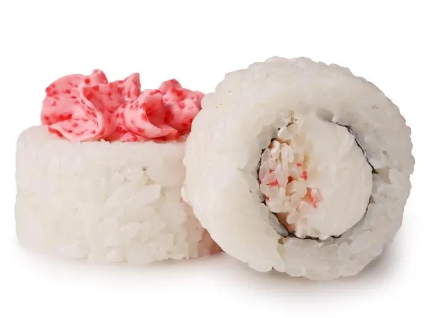 Ролл Лава с крабом