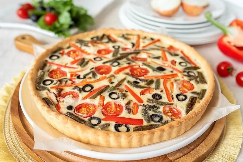 Киш овощной